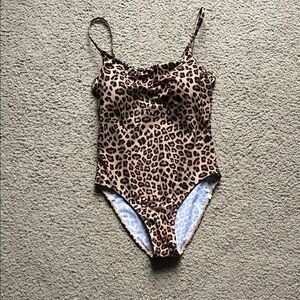 Summersalt Leopard Print Classic Swimsuit